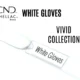 Capsule du vernis semi-permanent professionnel CND™ Shellac White Gloves, blanc pur et brillant au fini laqué, issu de la Vivid Collection.