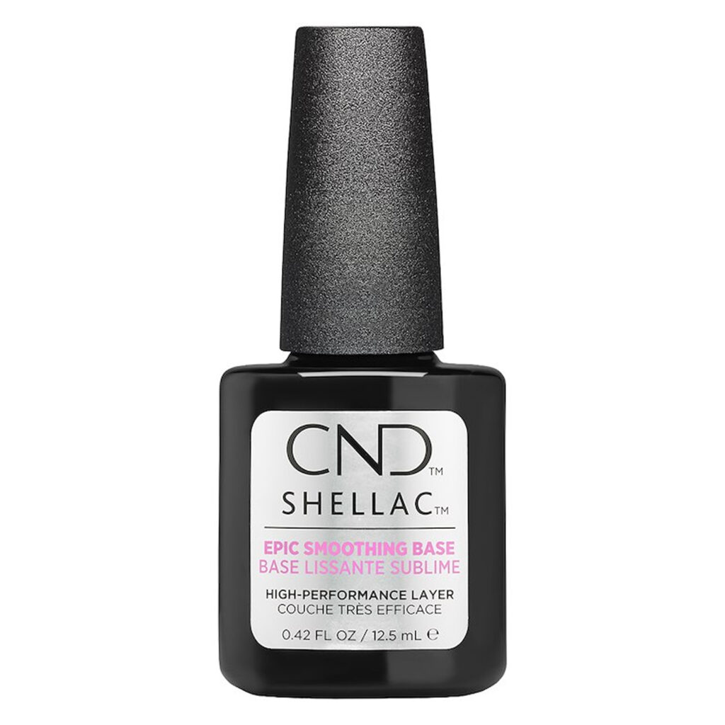 cnd shellac epic smoothing base vernis semi permanent professionnel