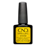 cnd shellac yellow taxi vivid vernis semi permanent professionnel