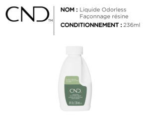 cnd odorless liquide resine acrylique
