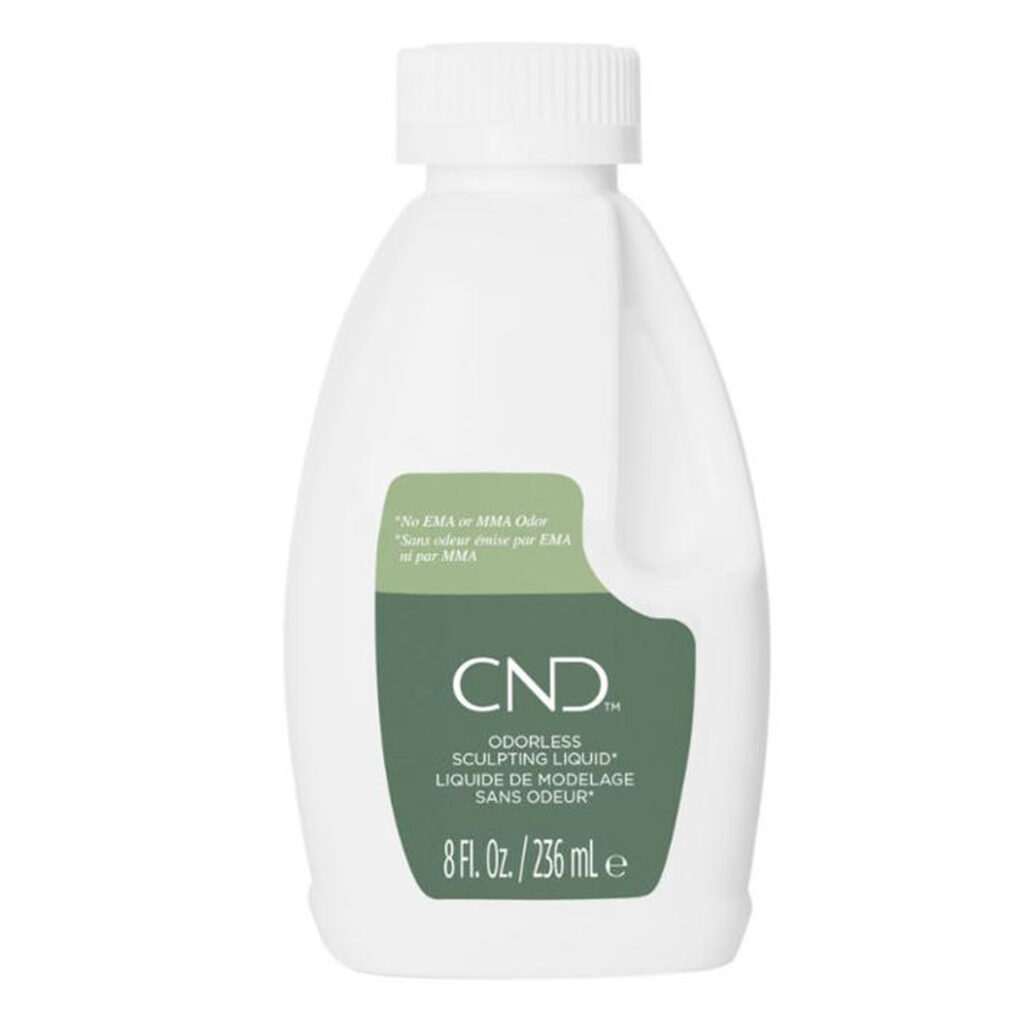 cnd odorless sculpting liquid acrylique de modelage