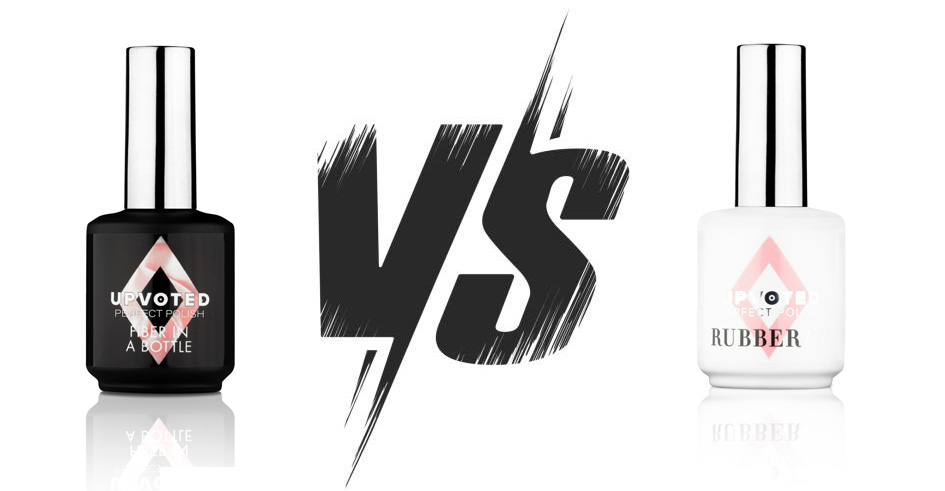 NailPerfect Rubber Base Versus Fiber in a Bottle