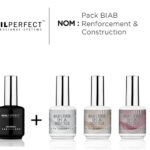 Pack BIAB NailPerfect avec Primer Universal Air Bond et 3 Builder In A Bottle pour renforcement, gainage et construction des ongles naturels