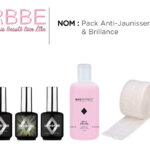 Pack anti-jaunissement et brillance pour vernis semi-permanent avec top coats UV et cleaner professionnel