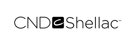 Logo officiel CND™ Shellac™, système de vernis semi-permanent professionnel à tenue longue durée et dépose respectueuse de l’ongle naturel