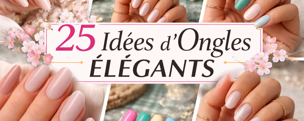 25 idées d’ongles élégants inspiration manucure nude pastel baby boomer
