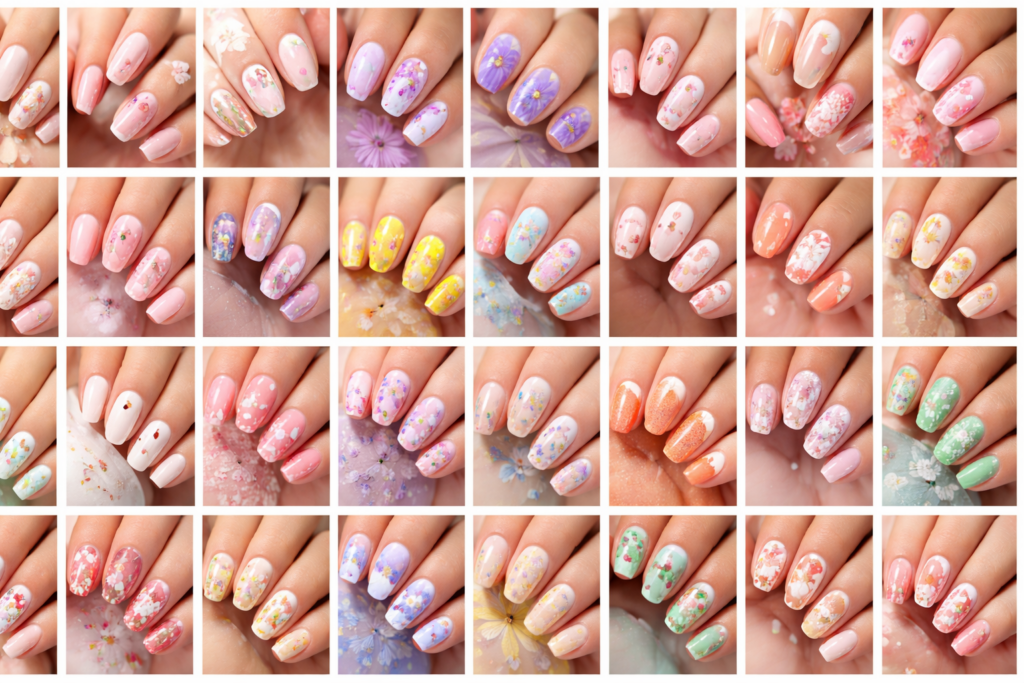 32 styles de nail art fleurs sur ongles – idées manucure florale pastel, aquarelle et blooming gel tendance 2026