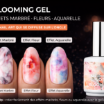 Blooming Gel NailPerfect Bloom It Up pour créer des nail arts effet marbré, fleur et aquarelle sur vernis semi-permanent
