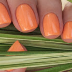ongles orange pastel manucure NailPerfect Upvoted Lemonade Break tendance printemps 2026