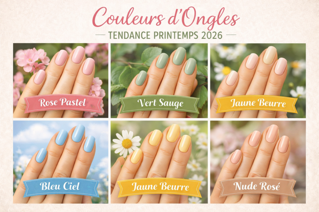 Couleur Ongle Printemps 2026 Les Teintes Incontournables Relais Couleur Ongle Printemps 2026 Les Teintes Incontournables Relais