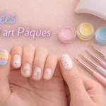 nail art paques idees ongles pastel lapin fleurs oeufs design printemps vernis pastel