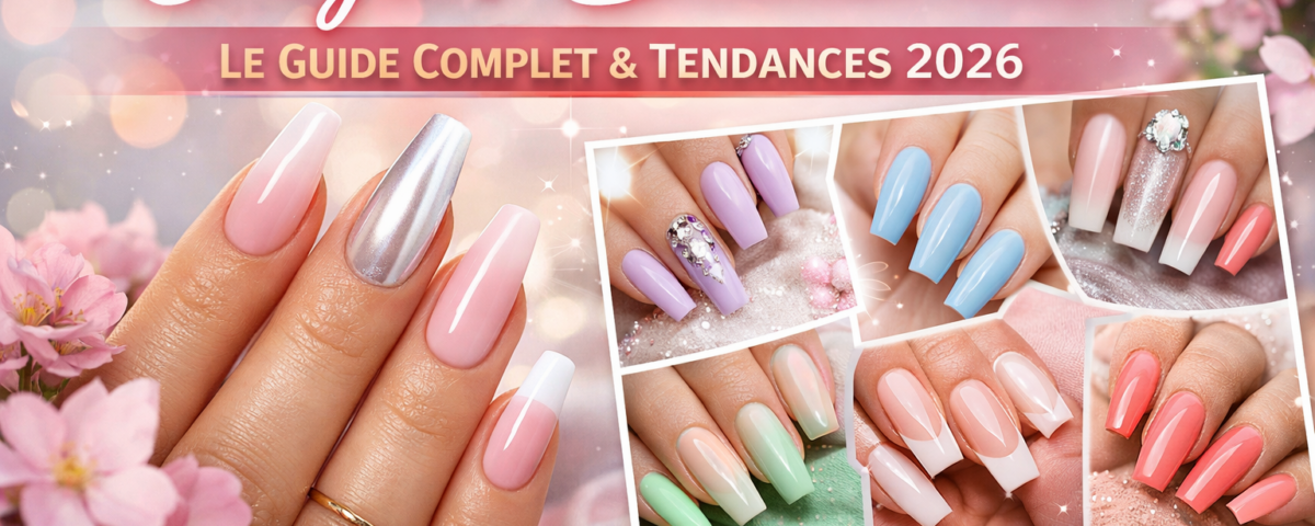 ongles ballerine tendance 2026 baby boomer french pastel nail art forme coffin guide complet