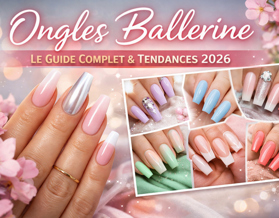 ongles ballerine tendance 2026 baby boomer french pastel nail art forme coffin guide complet