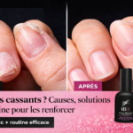 ongles cassants avant apres solutions routine renforcer ongles ibx rescue rxx