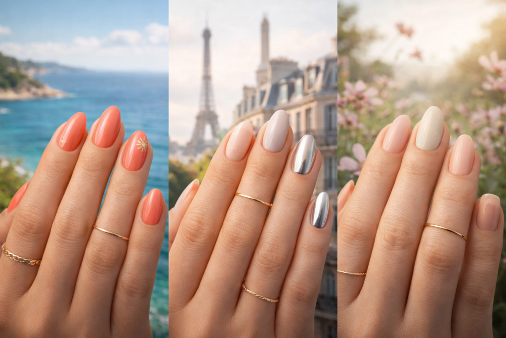 manucure selon region france sud paris campagne ongles printemps 2026