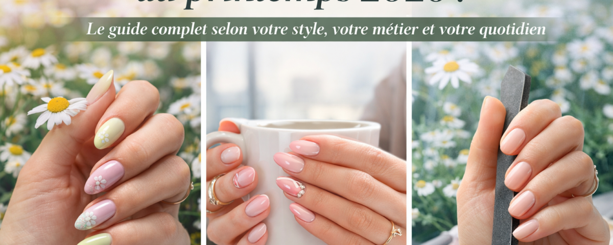 ongles printemps 2026 choisir manucure selon style métier quotidien