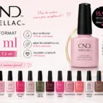 Nouveau format CND Shellac 12,5 ml au lieu de 7,3 ml, disponible à 15,90 € chez RBBE